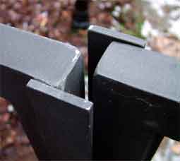 Spatltabdeckung